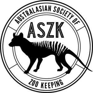 logo for Australasian Society of Zoo Keeping