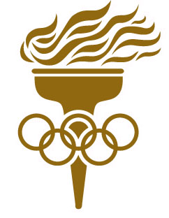 logo for World Olympians Association