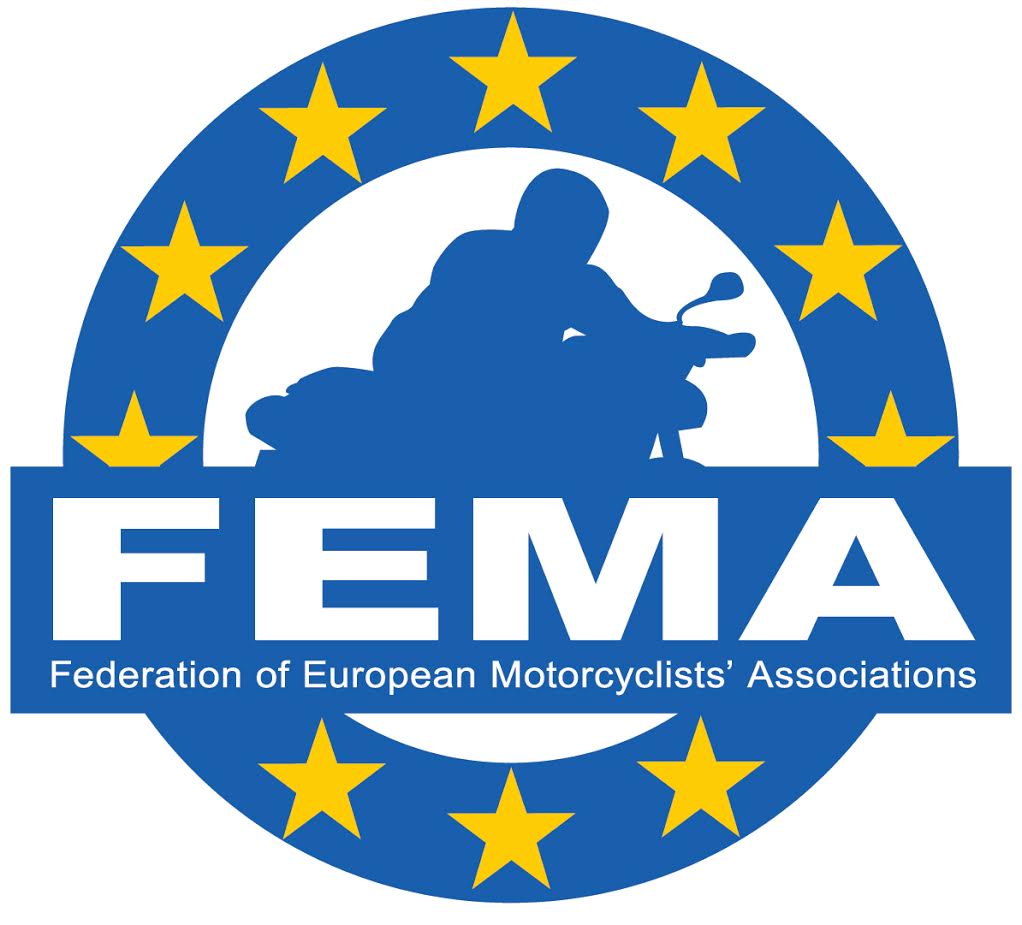 logo for Federation of European Motorcyclists' Associations