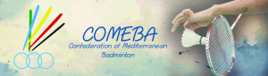 logo for Confederation of Mediterranean Badminton