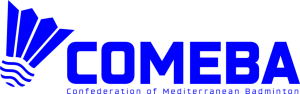 logo for Confederation of Mediterranean Badminton