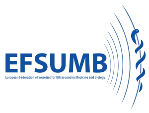 logo for European Federation of Societies for Ultrasound in Medicine and Biology