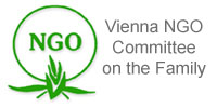 logo for Vienna NGO Committee on the Family