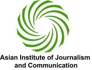 logo for Asian Institute of Journalism and Communication