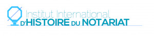 logo for Institut international d'histoire du notariat