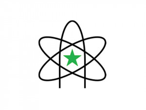 logo for Ateista Tutmonda Esperanto-Organizo
