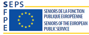 logo for Seniors of the European Public Service