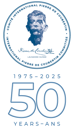logo for Comité international Pierre de Coubertin