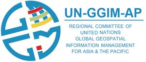 logo for Regional Committee of United Nations Global Geospatial Information Management for Asia and the Pacific