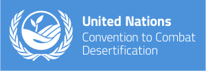logo for Secretariat of the United Nations Convention to Combat Desertification