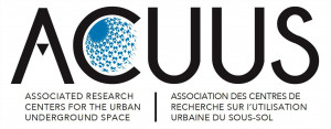logo for Association des Centres de recherche sur l'Utilisation Urbaine du Sous-sol