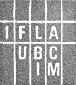 logo for IFLA Universal Bibliographic Control and International MARC Programme
