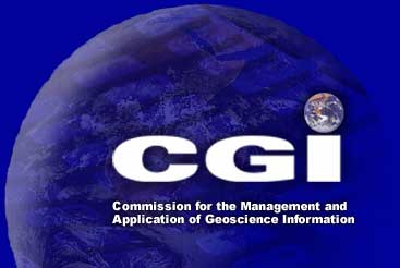 logo for IUGS Commission on Management and Application of Geoscience Information