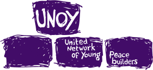 logo for United Network of Young Peacebuilders