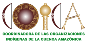 logo for Coordinadora de las Organizaciones Indígenas de la Cuenca Amazónica