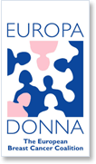 logo for Europa Donna - The European Breast Cancer Coalition