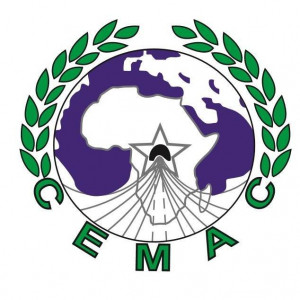 logo for Communauté économique et monétaire d'Afrique centrale