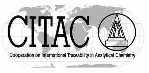 logo for Cooperation on International Traceability in Analytical Chemistry