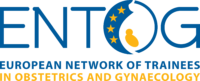 logo for European Network of Trainees in Obstetrics and Gynaecology