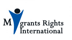 logo for Migrants Rights International