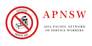 logo for Asia Pacific Network of Service Workers