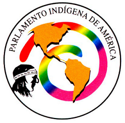 logo for Parlamento Indígena de América