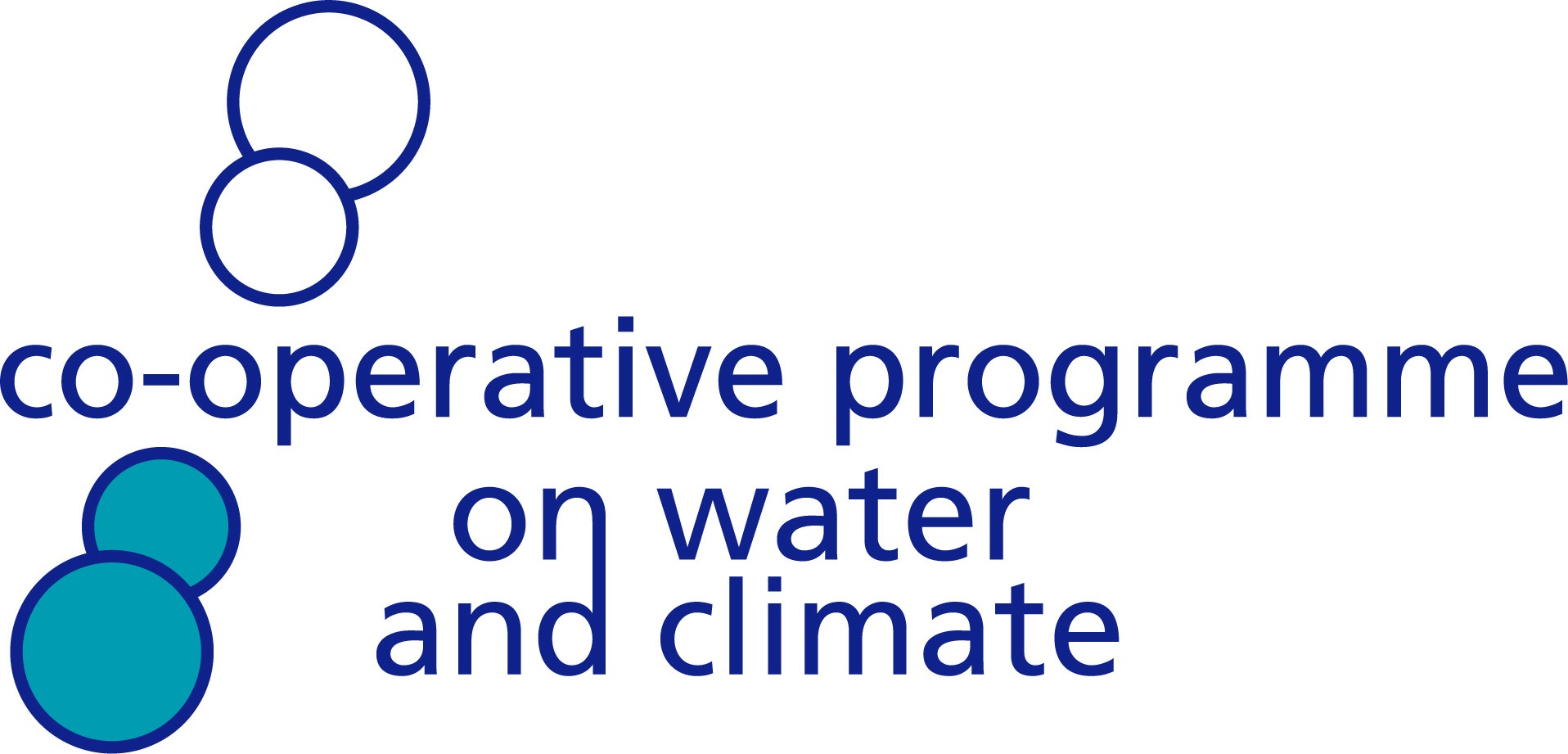 logo for Co-operative Programme on Water and Climate