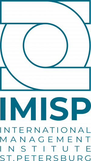 logo for International Management Institute, St Petersburg