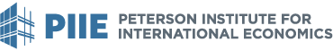 logo for Peterson Institute for International Economics, Washington