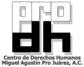 logo for Centro de Derechos Humanos Miguel Agustin Pro Juarez