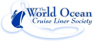 logo for World Ocean and Cruise Liner Society