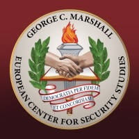 logo for George C Marshall European Centre for Security Studies, Garmisch Partenkirchen