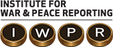logo for Institute for War and Peace Reporting