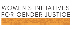 logo for Women's Initiatives for Gender Justice