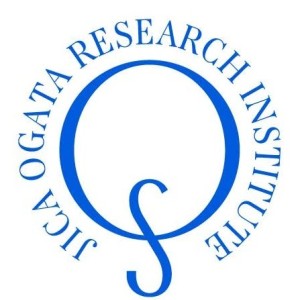 logo for Japan International Cooperation Agency Ogata Sadako Research Institute for Peace and Development