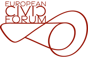logo for European Civic Forum