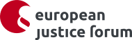 logo for European Justice Forum