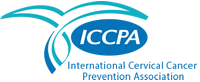 logo for International Cervical Cancer Prevention Association