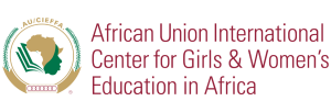 logo for Centre international pour l'éducation des filles et des femmes en Afrique de l'Union Africaine