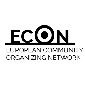 logo for European Community Organizing Network