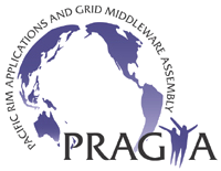 logo for Pacific Rim Applications and Grid Middleware Assembly