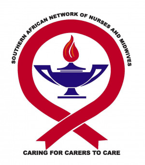 logo for Southern African Network of Nurses and Midwives