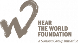 logo for Hear the World Foundation