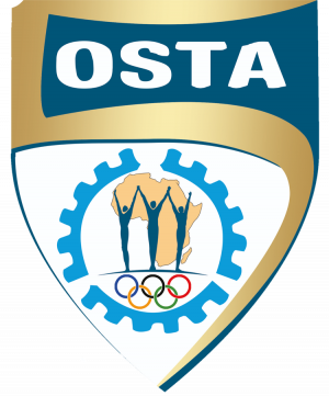 logo for Organisation du Sport Africain Travailliste et Amateur