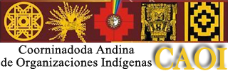 logo for Coordinadora Andina de Organizaciones Indígenas