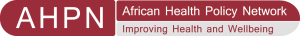 logo for African Health Policy Network