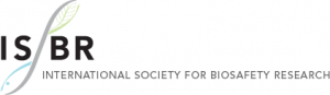 logo for International Society for Biosafety Research