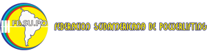 logo for Federación Sudamericana de Powerlifting
