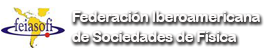 logo for Federación Iberoamericana de Sociedades de Fisica