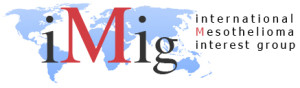 logo for International Mesothelioma Interest Group